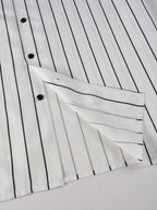 Camisa Aberta Beiseboll NY white