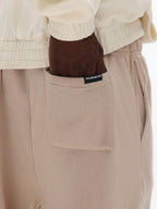 Calça Jogger Moletom Bege