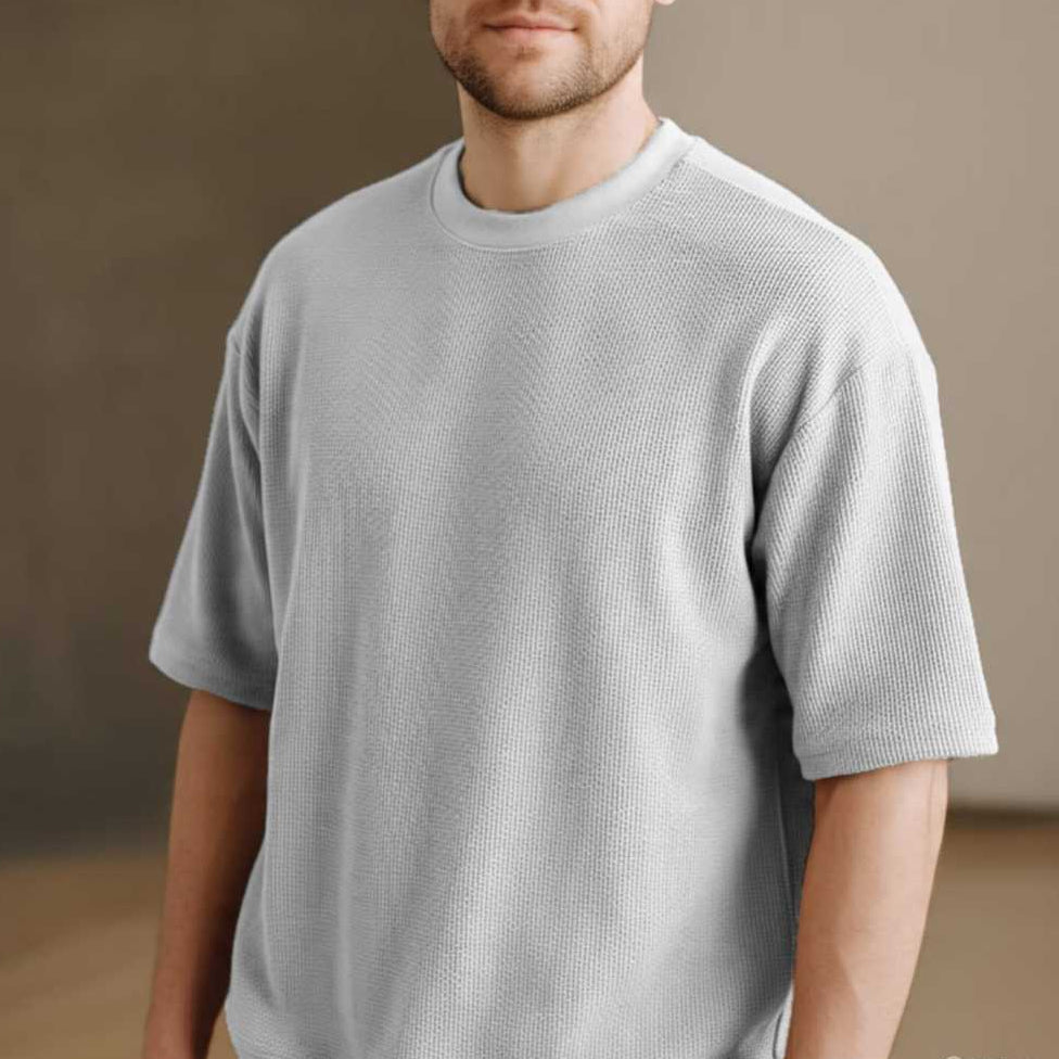 Camisa Texturizada Overzised