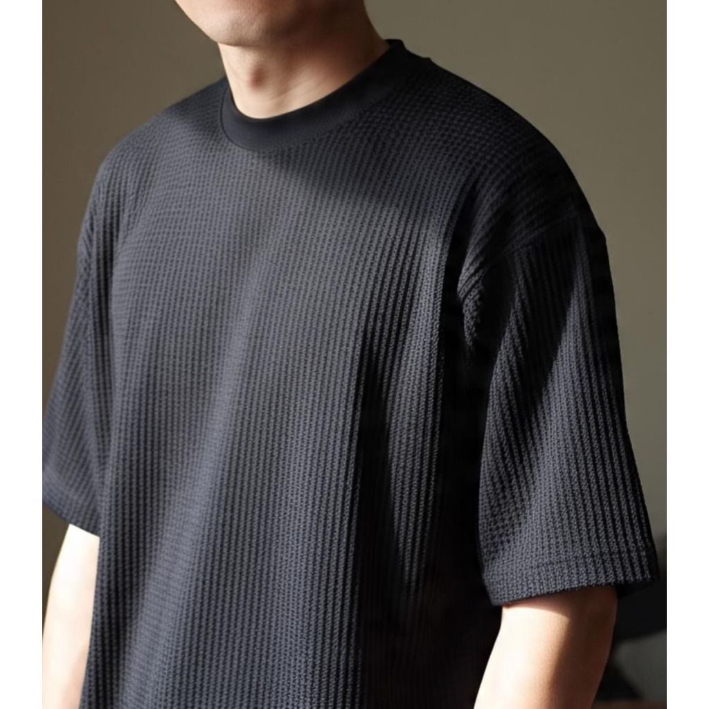 Camisa Texturizada Overzised