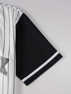 Camisa Aberta Beiseboll NY white