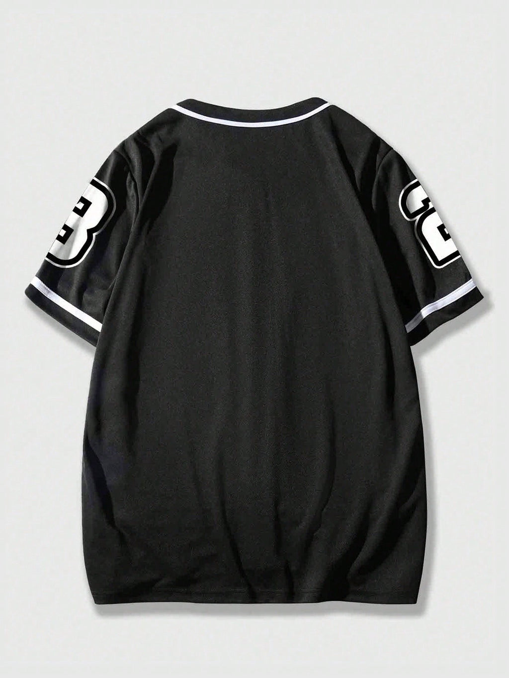 Camisa Aberta Beiseboll NY Preta