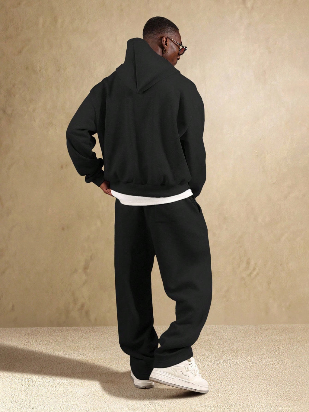 Calça Jogger Moletom Preto