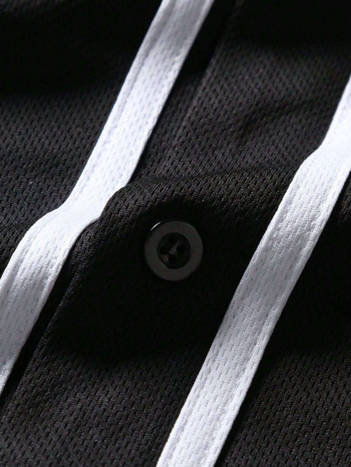 Camisa Aberta Beiseboll NY Preta