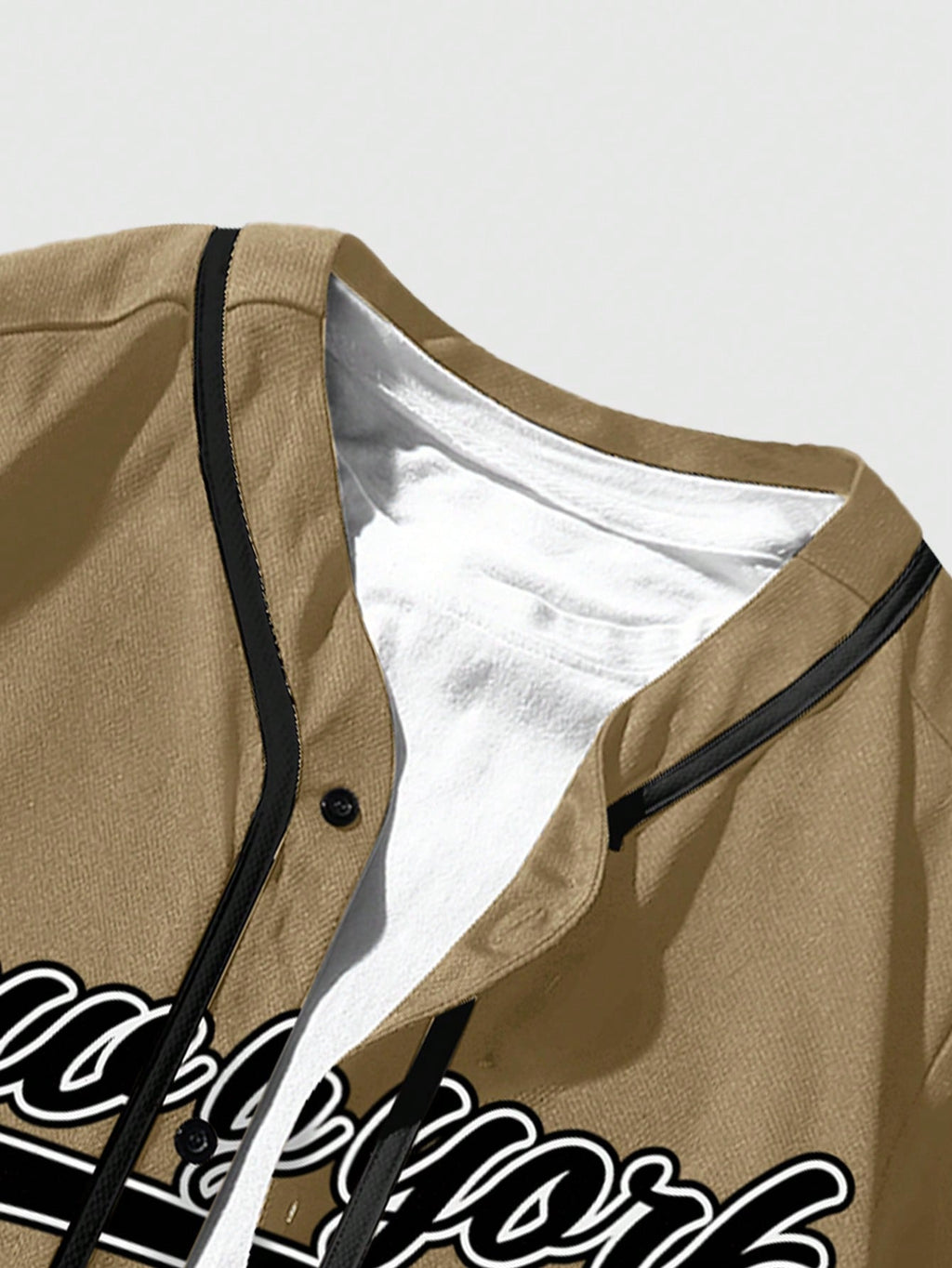 Camisa Aberta Beiseboll NY23