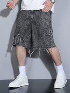 Short/Bermuda desgastada